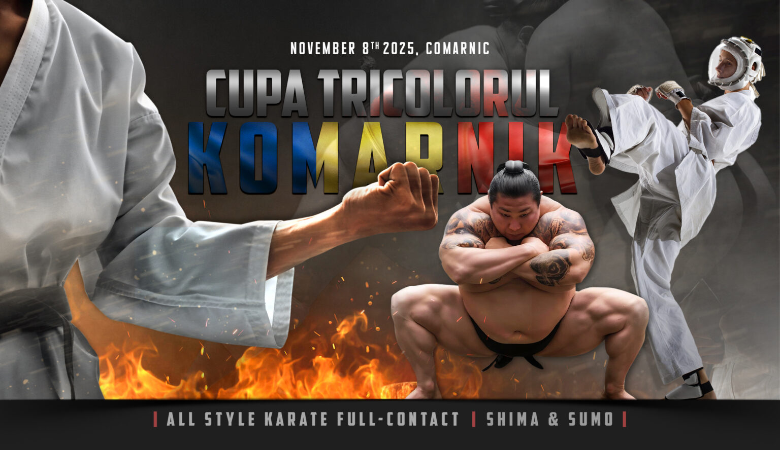 Cupa Tricolorul Komarnik – Forță, echilibru și tradiție japoneză în inima Prahovei